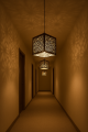 Wooden Ceiling Pendant Light – Modern Hanging Lamp with Laser Cut Design – Decorative Cube Chandelier for Living Room, Bedroom & Cafe Décor – Decorating Items – Decorating Items For Home – Home Décor – Ceiling Lamp – Room Decoration Items – Lamp. 