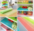 4pcs Fridge Mats, Refrigerator Liners Sheet – Non-Slip, Waterproof, and Easy to Clean Mats for Protecting Refrigerator Shelves, Drawers, and Storage Bins, Food Safety and Organization. 