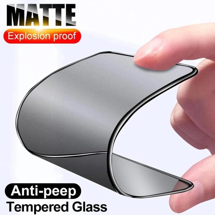 （For iP13 ProMAX）Matte Anti-Peep Privacy Soft Ceramic Film For iPhone 13 11 12 Pro Max Mini Screen Protector XS XR X 7 8 6 6S Plus SE Accessories