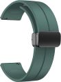 22mm magnetic Lock Silicone Strap Band by Kaliber for Zero Watches | Kieselect | Mibro Lite 2 |  | Galaxy Watch | Samsung Watch 3| Gear S3 | Haylou RT3 | Amazfit  GTR | Huawei GT|  other 22mm. 