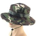 Newest Camouflage Outdoor Mountaineering Fishing Caps Round Boonie Hats Military Camping Outdoor Hat. 