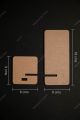 Plain DIY MDF Mobile Phone Stand for Craft | Unfinished MDF Mobile Stand Plain for Ducopaint| MDF Stand for Art and Craft 6mm Thickness. 