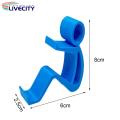 Office Phone Stand Portable Anti-skid Phone Stand for Office Home Use Securely Holds Device Compact Stable Desktop Mobile Holder Stickman Phone Holder. 