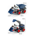 Excavator Model Toy Flexible Arm Excavator/dump Truck Toy Moveable Construction Vehicle for Kids Beach Sand Toy Birthday Gift for Boys Truck Model Toy. 