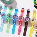 Cartoon Kids Spiderman Watch LED Light Kids Watches Gift for Boys Girls Students Watch Colorful Flash LED Light Watch. 