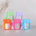 Mini 38/45ML Portable Spray Small Sanitizing Spray Scented Sanitizer Spray with Keychain Perfume Alcohol Water Bottle Travel. 