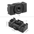 Mini Tether DSLR Camera Digital USB Cable Lock Clip Clamp Protector Mount to Camera Tripod Quick Release Plate Tethering Cable. 