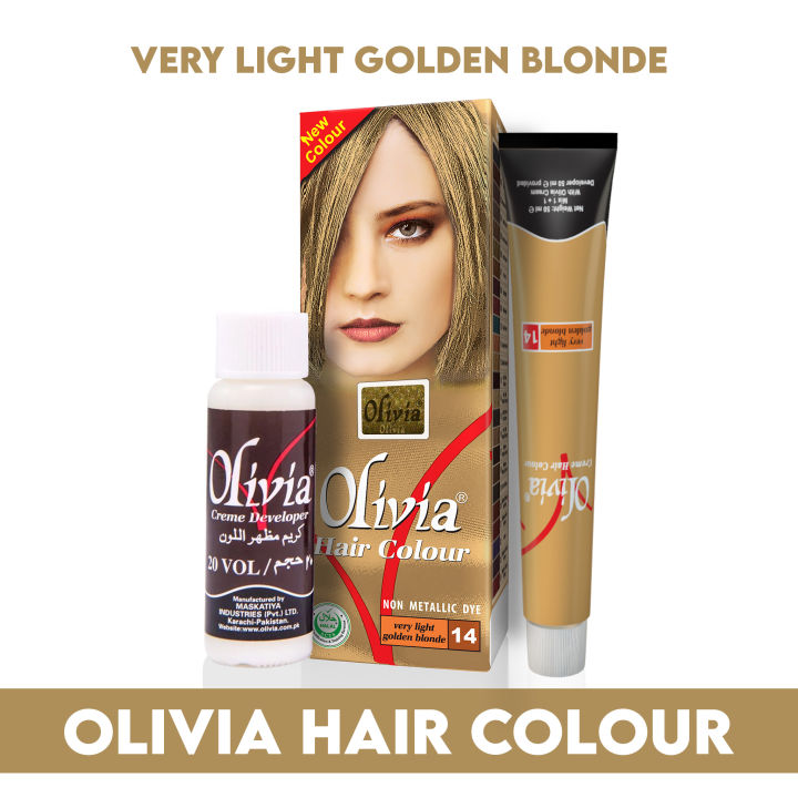 Olivia Hair Colour - Very Light Golden Blonde