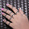 Adjustable Finger Rings for Girls - Silver Colour - Attractive ring Colors for Women gift Jewelry. 