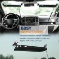 8 LED Red/Blue Car Emergency Dashboard visor Strobe Light Bar Led Car Lights Universal Strobe Flashing Light Blue & Red Warning flasher Police lights with Suction Cup.. 