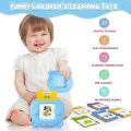 Talking Flash Cards Children's Early Education English ABC Card Machine Shopee. 