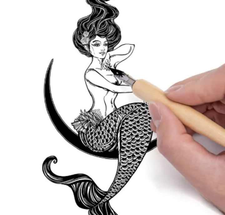 Keep%20Smiling%208%20Pcs%20Set%207%20Calligraphy%20Dip%20Pen%20Set%20Nibs,%201%20Lacquered%20Wooden%20Handle%20and%201%20Plastic%20Case%20for%20Nibs%20Suitable%20for%20All%20Calligraphic%20Writing%20Styles%20-%20Image%207