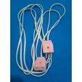 220V Extension Wire 12-Feet With Single 2-Pin Plug & Socket. 