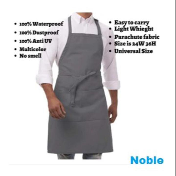 Apron with 1 Pocket  Adjustable Bib Adjustable Neck Strap with Extra Long Ties Apron for Kitchen