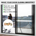 2Pcs Sliding Patio Door Rollers,Ball Wheel Bearing Rear Adjustable Sliding Door Wheel Replacement for Sliding Glass Door Durable Easy to Use. 