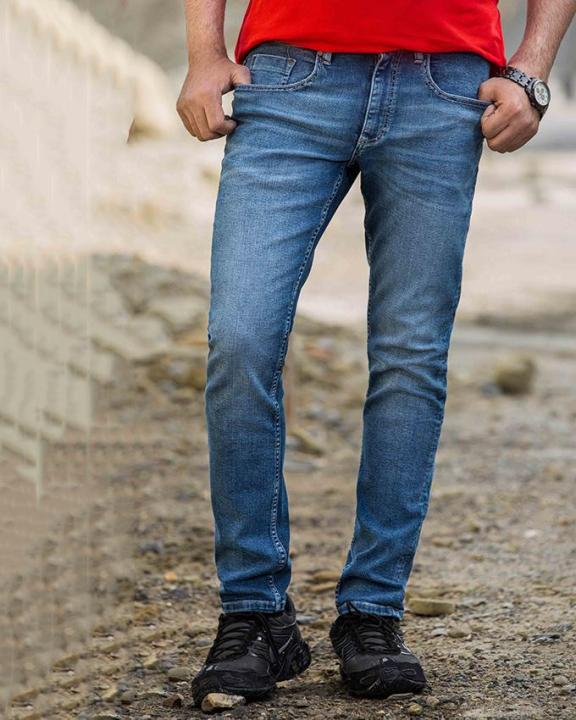 Ignite%20Mens%20Comfortable%20Stretch%20Superior%20Slim%20Fit%20Jeans%20-%20Dark%20Blue%20-%20Image%203