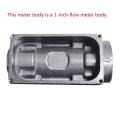 1 inch Digital turbine Flow Meter Gas Oil Fuel Flowmeter Pump Flow Meter Fuel Flow Meter High Accuracy K25. 