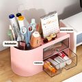 Office Desk Organiser With Drawer, Mini Office Supplies And Desk Accessories. 