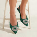 ZA Brooch Kitten Heels For Women. 