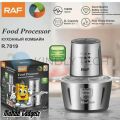 "RAF FOOD PROCESSORS" 3L & 2L  Meat Grinder 1000W Stainless Steel Electric Chopper Meat Grinder - Mincer, Food Processor, Slicer - Home Appliance. 