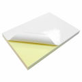 A4 Glossy Sticker Paper Sheet For Shipping yellow Printable Pack of 10. 