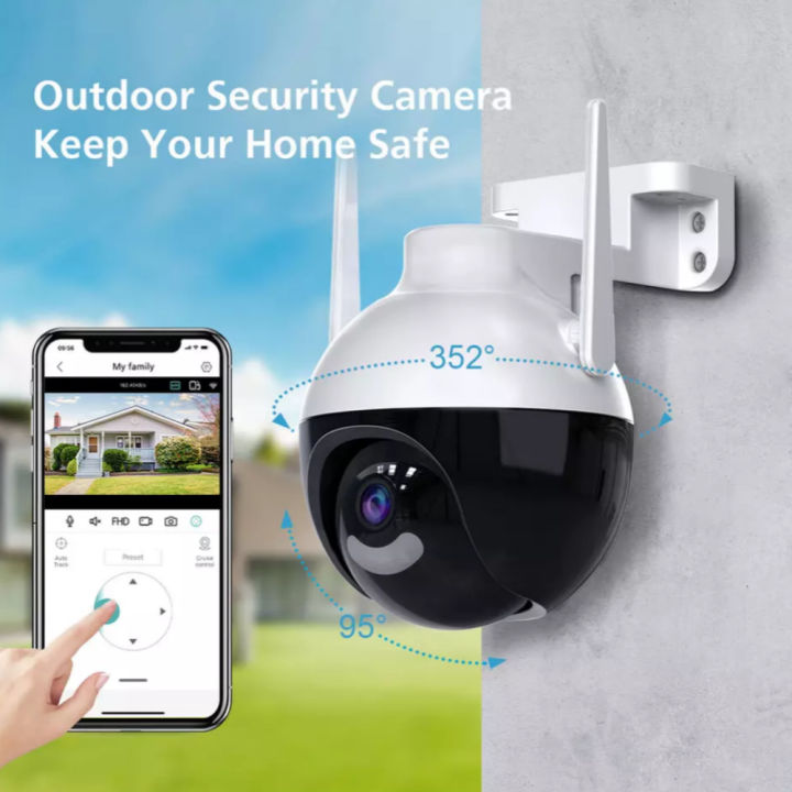 GSS%20C18%20Wifi%20Camera%20Cctv%20Camera%20Wifi%20Fhd%20Outdoor%20360%C2%B0%20IP%20Security%20Camera%20Cctv%20Weatherproof%20Night%20Vision%20LED%20lights%20Two%20Way%20Audio%20Motion%20Detection%20SD%20Card%20Slot%20Onvif%20Support%20ICSEE%20App%20Multicolor%20-%20Image%204