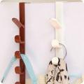 5 Level Over Door Metal Hook for Hanging Coat Hangers, Hats, Purses, Backpacks, Purses, Jackets and Other Items. (1 Piece). 