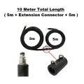 Pressure Hose for Black&Decker Bosch Pressure Washers 5/10/15/20 m - Quick Connect ends - for most Black n Decker models like PW1400 etc. Select 5 meter / 10 meter / 15 meter / 20 meter / Extension Connector Only / from variations. 