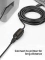 3.0 USB Extension Cable Type A Male To Female Extender  Cable For Smart TV PS4 Xbox SSD  US3.0 Data Sync Wire Cord (3Meters). 