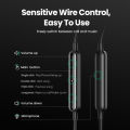 UGREEN Aux Earbuds Earphones 3.5mm Handsfree Wired Headphones Volume Control Noise Isolating Stereo Sound with Microphone For Android MP3 MP4 Pad. 