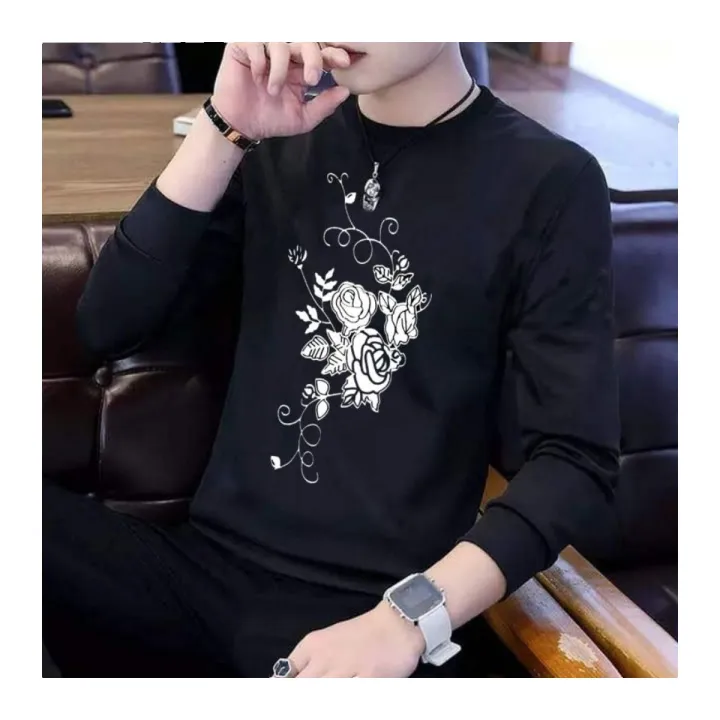 Full%20sleeve%20O-Neck%20T-shirt%20Trendy%20%20Print%20%20Summer%20Friendly%20Fabric%20and%20Cotton%20Stylish%20Printed%20Full%20sleeve%20T-shirt%20for%20Men%20&%20women%20-%20Image%202