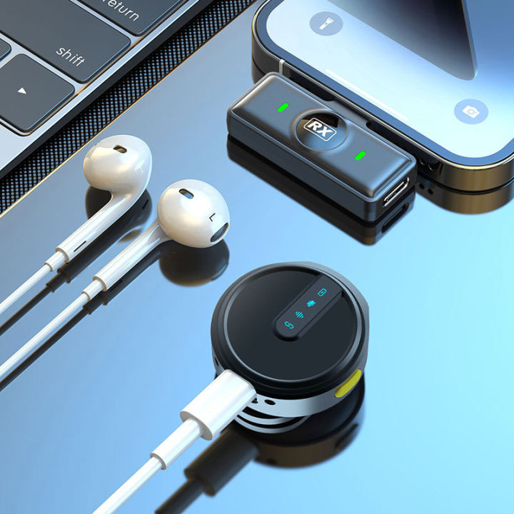 Cross-Border%20New%20Arrival%20Wireless%20Magnetic%20Collar%20Clip%20Microphone%20Outdoor%20Live%20Interview%20Noise%20Reduction%20Radio%20Reverb%20Bluetooth%20Microphone%20-%20Image%202