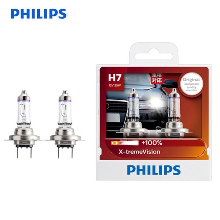 H7 -  Philips Xtreme Vision 100% - Headlights Bulbs - Poland