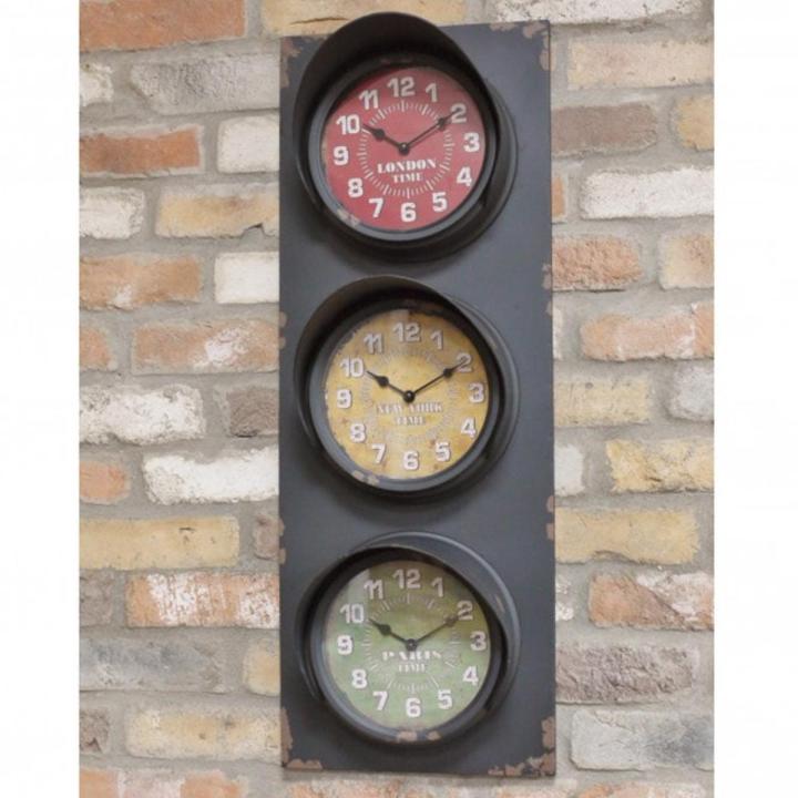 Antique Traffic Light Wall Clock | Daraz.pk