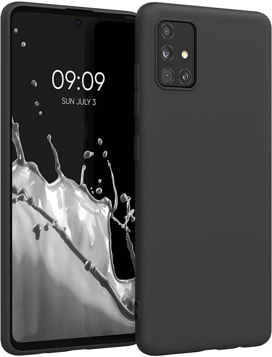 Samsung%20Galaxy%20A51%20Soft%20Silicone%20Shockproof%20Back%20Cover%20-%20Matte%20TPU%20Case%20-%20Image%203