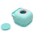 Silicone Bath Body Brush, Exfoliating Body Scrub Brush with Soap Dispenser, Ultra Soft Bath Sponge Shower Brush and Body Massager, Baby Shower Brush, Shampoo and Gel Dispenser. 