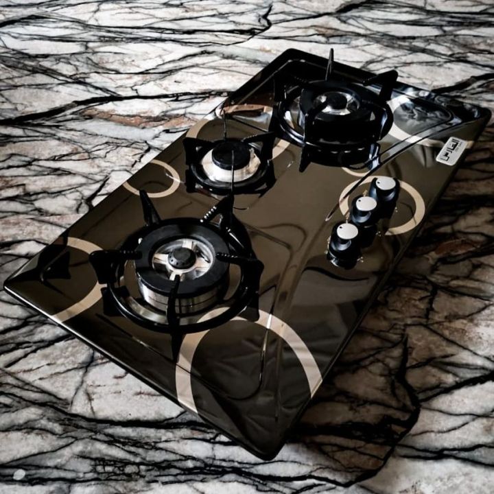 Zee Automatic 3 Burner Stainless Steel Hob Stove