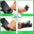 Heavy Duty Mouse Trap Mice Catcher High Quality Plastic Reusable Convenient Effective Black Stainless-Steel Springs Rat Killer For Households Eliminates Faster Than Other Indoor and Outdoor KS. 