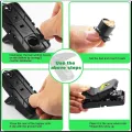 Heavy Duty Mouse Trap Mice Catcher High Quality Plastic Reusable Convenient Effective Black Stainless-Steel Springs Rat Killer For Households Eliminates Faster Than Other Indoor and Outdoor _KIT_ KS. 