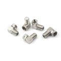 5PCS 90 Degree F Male Female Connector Adapter Coaxial Cable RG6 RG59 Cuilei. 