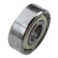606Z 6 x 17 x 6mm Metal Miniature Deep Groove Ball Bearings 10 Pcs. 