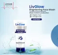 LIVGLOW Brightening Face Wash - 60ml - Unisex (Men & Women) For Brighter and Younger Look, Best & Original Face Wash. 
