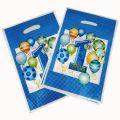 FIRST BIRTHDAY GOODY BAGS IN BLUE COLOR - PACK OF 10 GOODY BAGS - 1ST BIRTHDAY GOODY BAGS. 