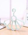 Flower Scarf Belt Hanger Multi-function Plastic Scarf Hanger 5 Holes Hanging Towel Scarf Tie Necklace Jewelry Saving Space Hangers. 