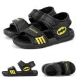 kids sandal Spideman Captain America selipar budak Children Sandal Kids Boy croc* kids beach shoe boy slippers cartoon. 