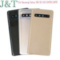 For Samsung Galaxy S10 5G SM-G977B G977F Battery Back Cover Rear Door 3D Glass Panel Housing Case Adhesive +Camera Lens Replace. 