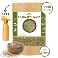 Pure Harvest 50 Grams Dry Rosemary Leaves with Free Hair Oil Applicator | Ideal for Strong Hair Growth | Rosemary Leaf - Natural Solution Of Healthy Lifestyle |. 