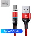 Data cable 5A super fast charging mobile phone data cable 360-degree magnetic charging cable data transmission cable. 