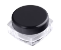 Calligraphy Ink Pot Jar 1 Set-12Pcs Black Jars / Box Organizers Containers Calligraphy Ink Pot Containers / Empty Plastic Containers / Ink Pot for Calligraphy. 