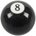 Universal Car Auto Black 8 Ball Gear Shift Shifter Knob W 8mm 10mm 12mm Adapter. 